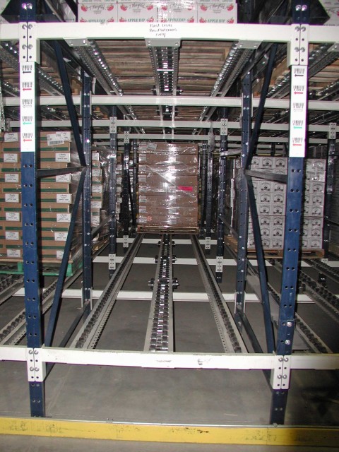 Structural Pallet Flow Racking