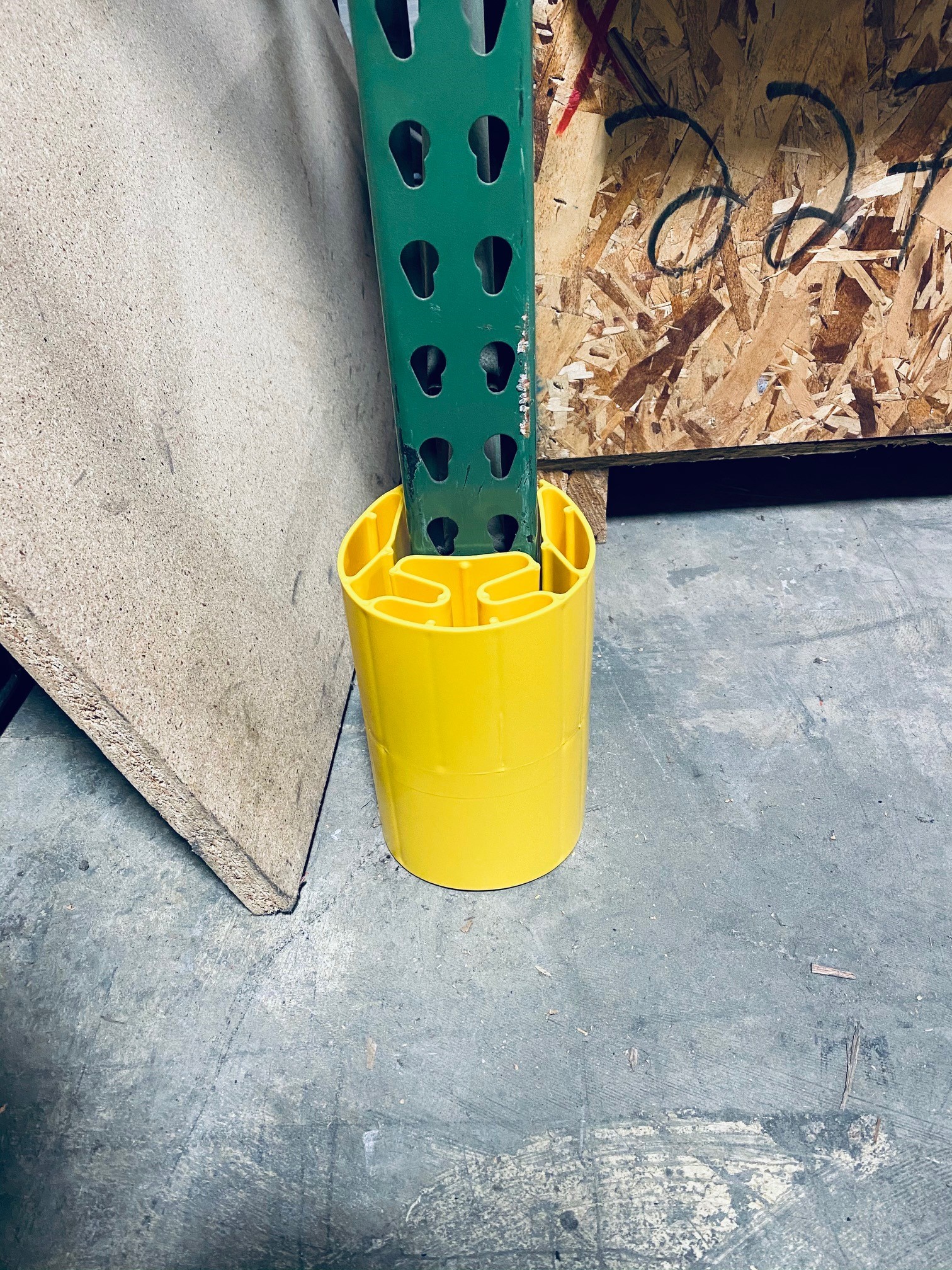 Yellow Plastic Guard